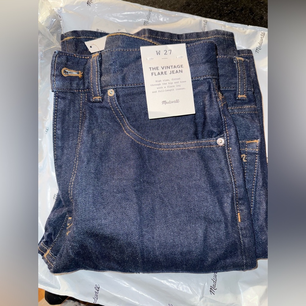 Madewell Vintage Flare Jean - Dark Indigo